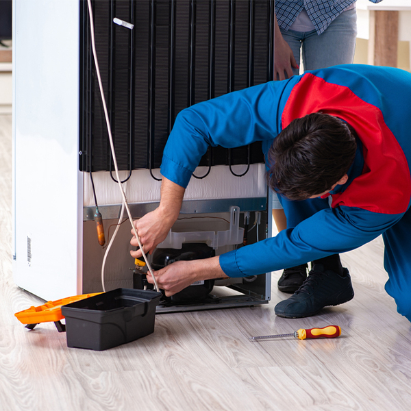 is it cost-effective to repair a refrigerator or replace it entirely in Newtown